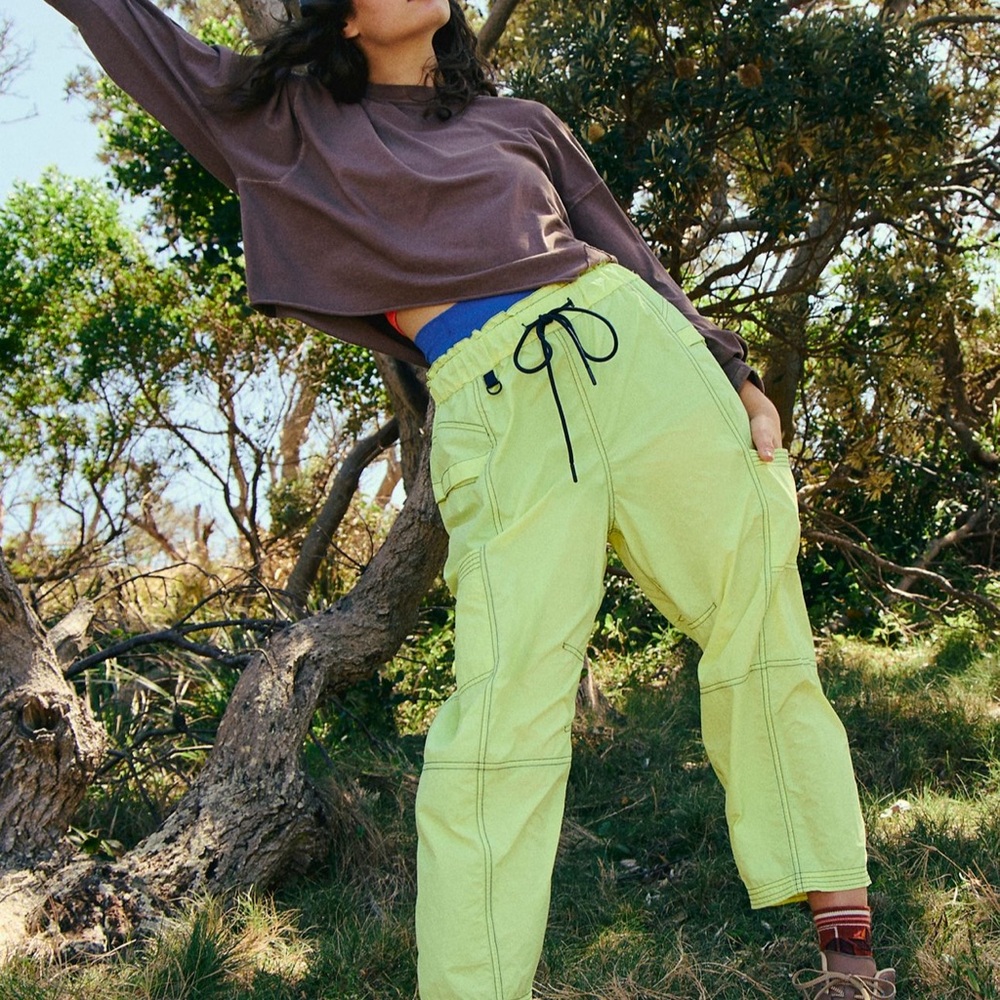 FP Free People Movement In the Wild Pants - Yellow